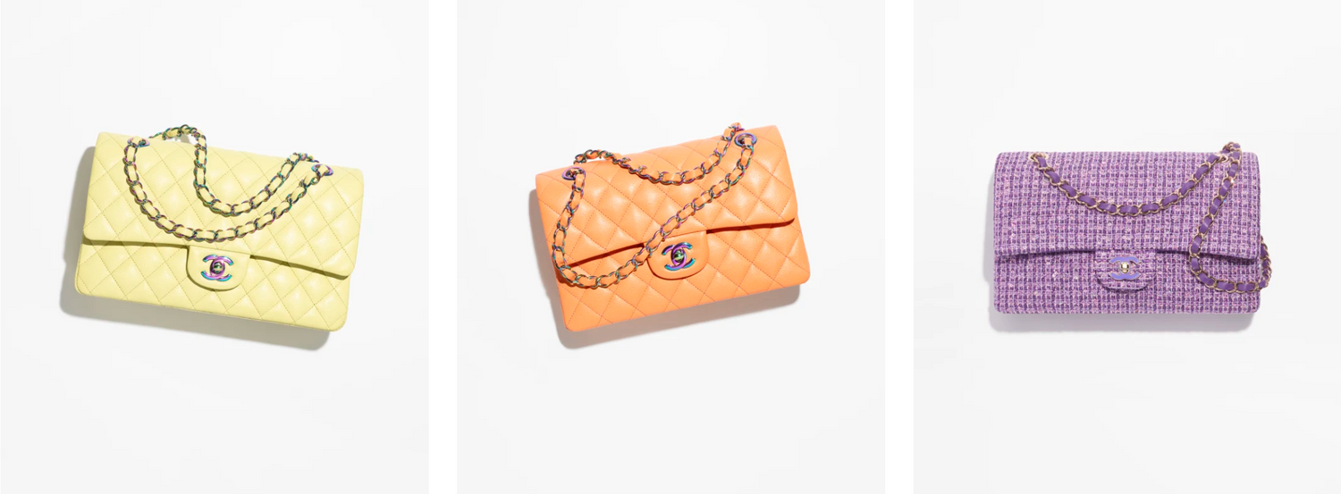 A Guide to Chanel Classic Flap Bag Sizes – Handbag Social Club