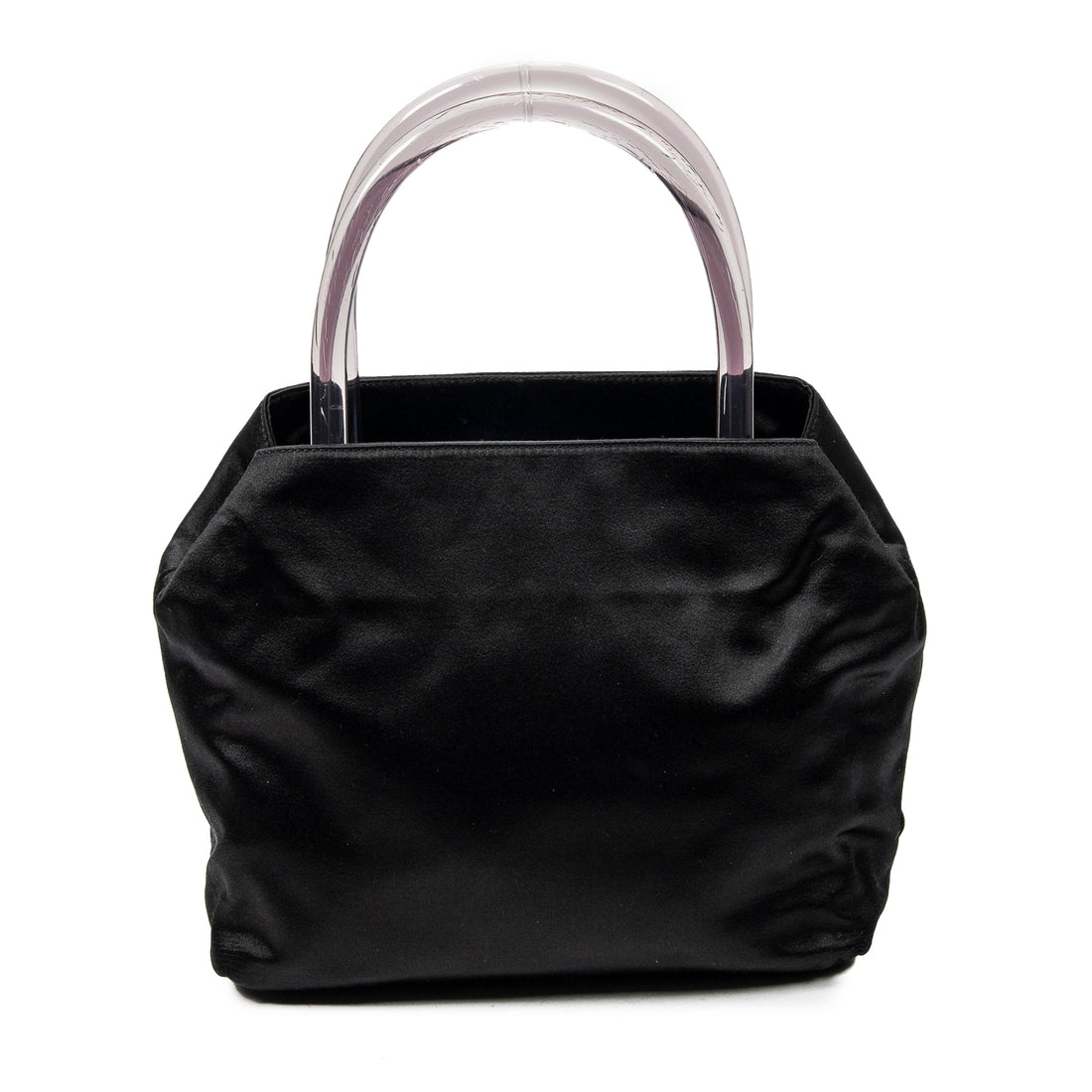 Prada Mini Lucite Handle Tote