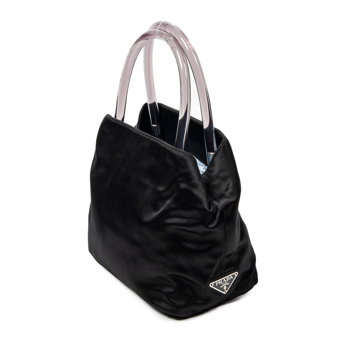 Prada Mini Lucite Handle Tote