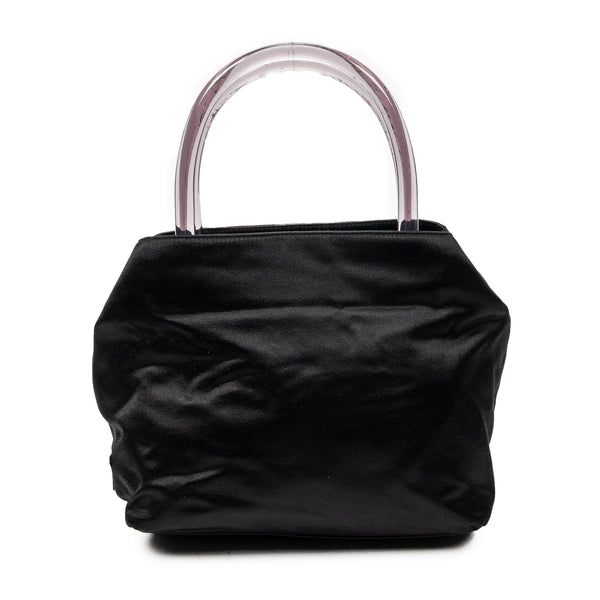 Prada Mini Lucite Handle Tote