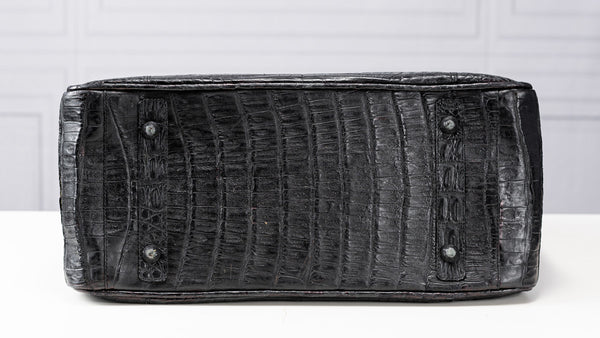 Adriana Castro Crocodile Leticia Bag