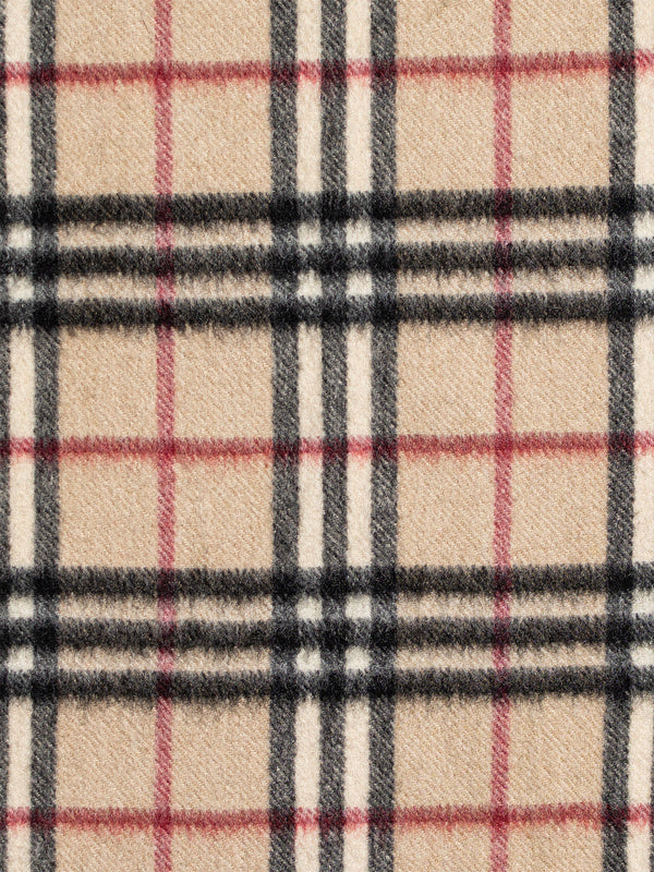 Burberry Narrow Check Cashmere Scarf