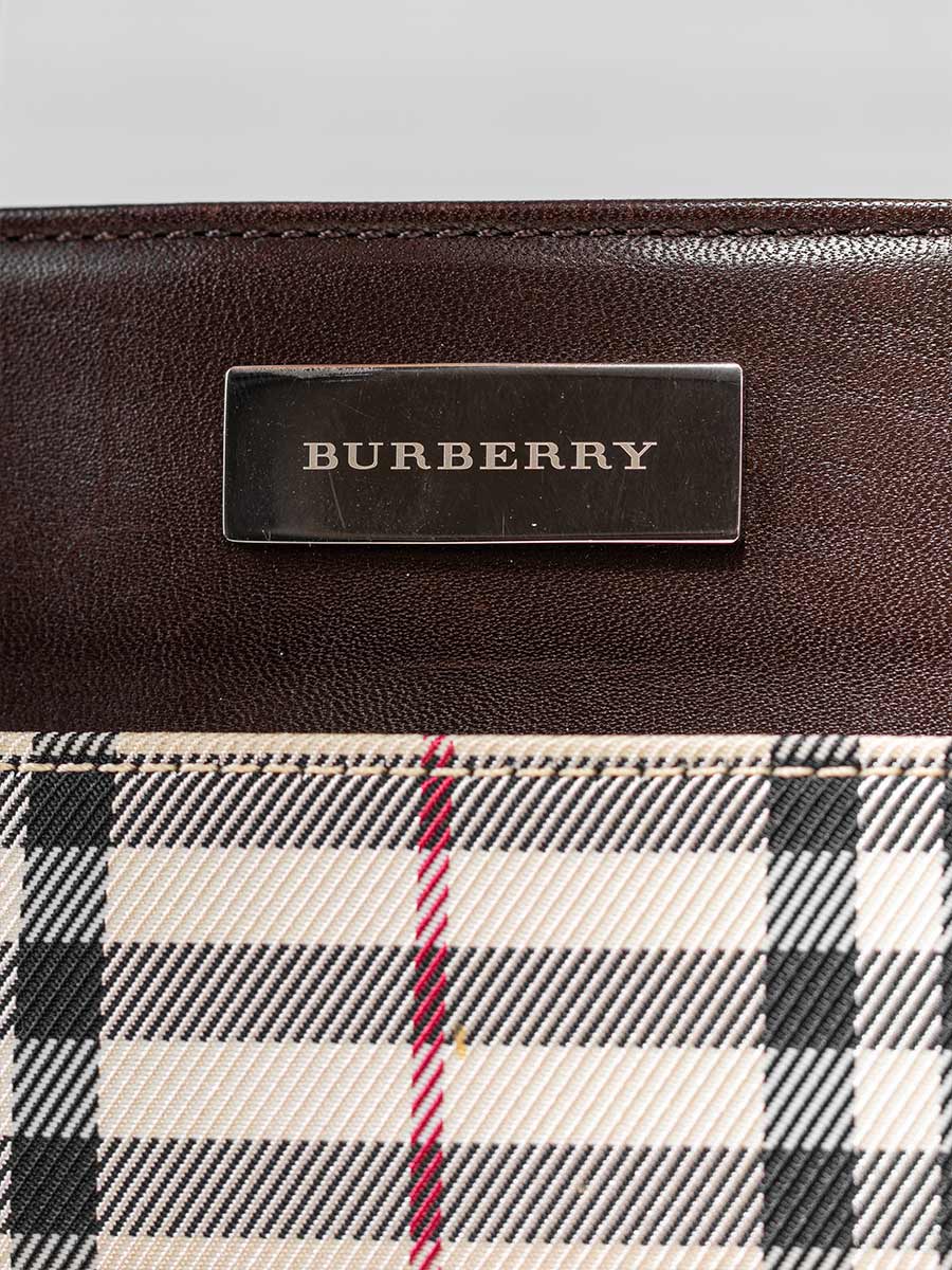 Burberry Nova Check Handle Bag