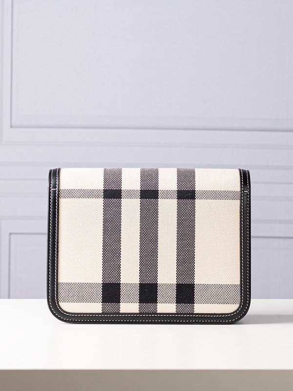 Burberry Small Canvas TB Bag