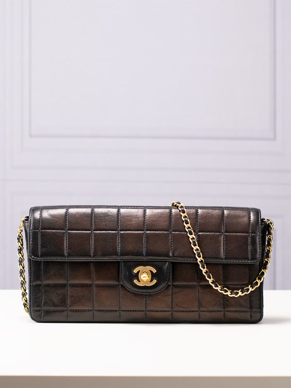 Chanel Chocolate Bar E/W Flap Bag