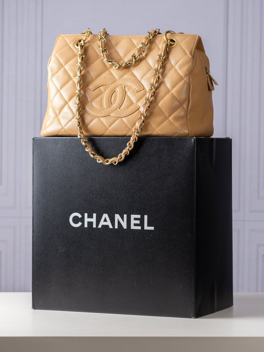 Chanel Petite Timeless Shopper Tote