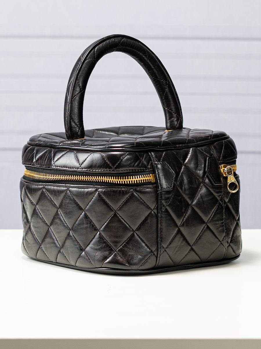 Chanel Quilted Vanity Bag