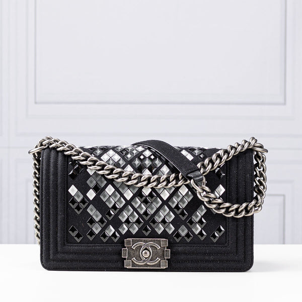 Chanel Medium Mosaic Boy Bag