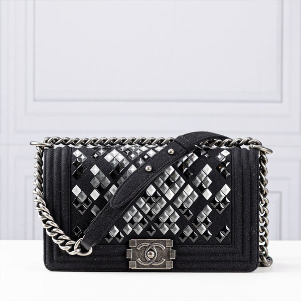 Chanel Medium Mosaic Boy Bag