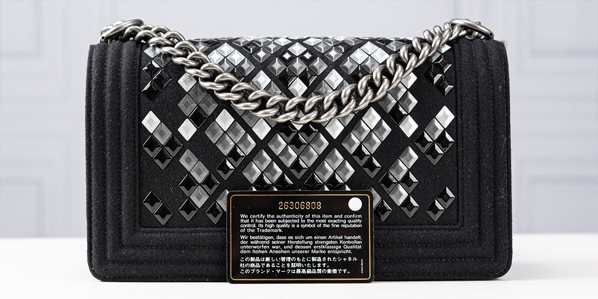 Chanel Medium Mosaic Boy Bag