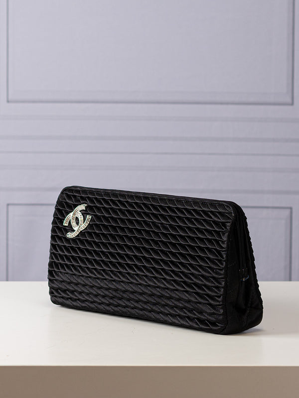 Chanel Satin CC Clutch