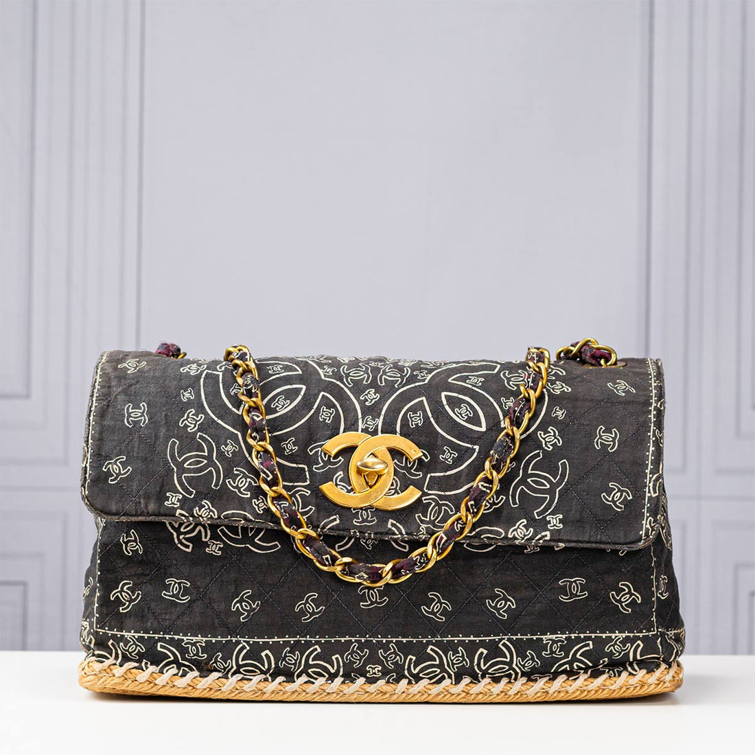 Chanel Jumbo Bandana Flap Bag
