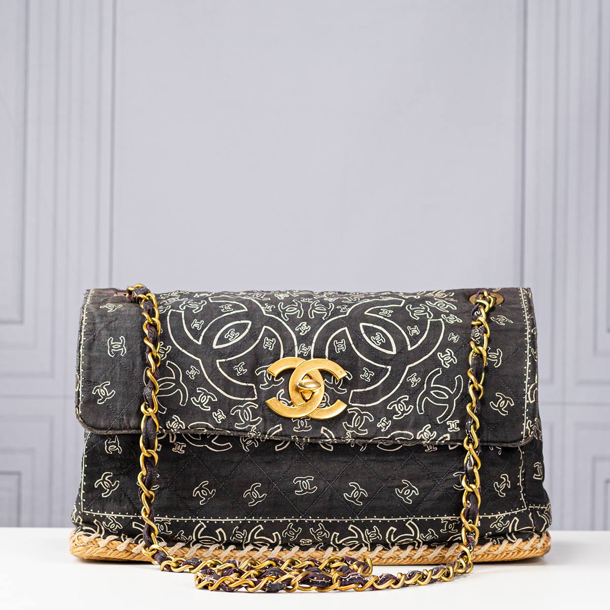 Chanel Jumbo Bandana Flap Bag