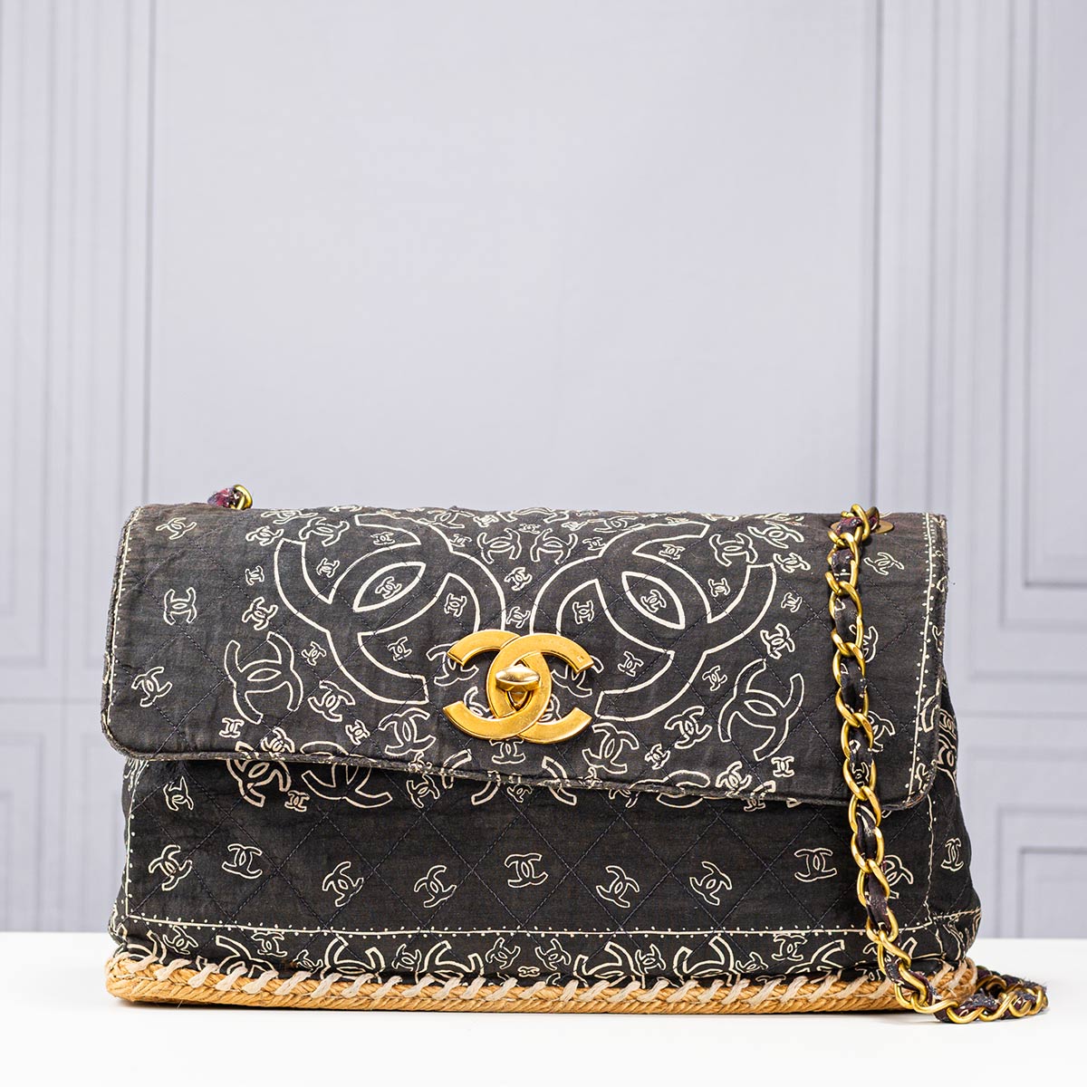 Chanel Jumbo Bandana Flap Bag