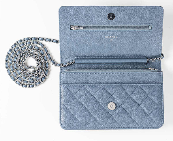 Chanel Caviar Wallet On Chain