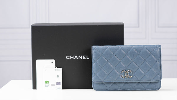 Chanel Caviar Wallet On Chain