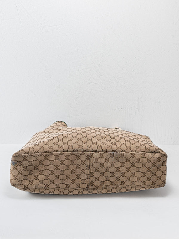 Gucci Large GG Canvas Horsebit Hobo