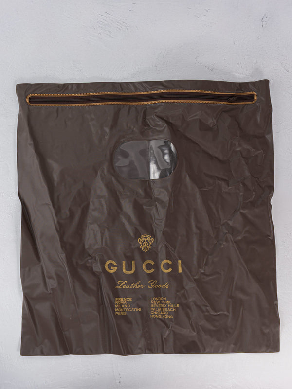 Gucci Web Zip Around Large Suitcase