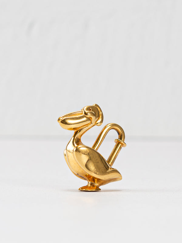 Hermès Pelican Cadenas Charm