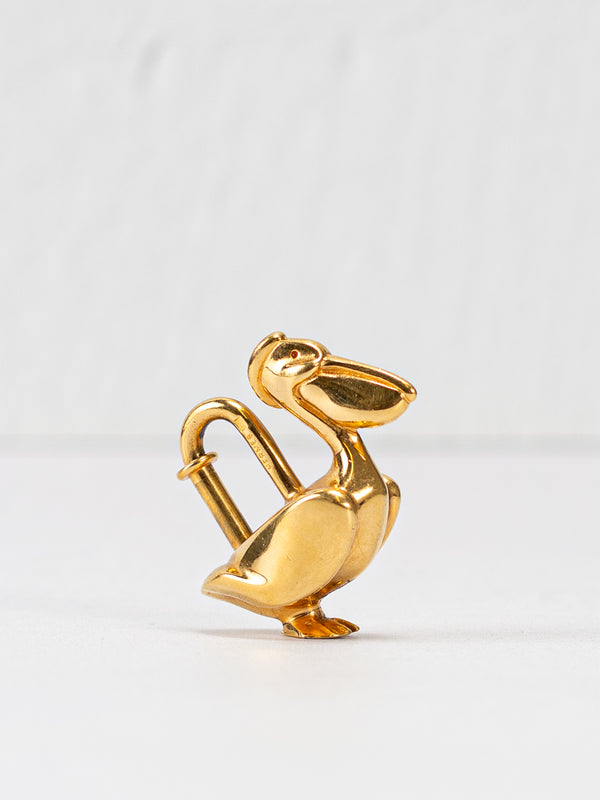 Hermès Pelican Cadenas Charm