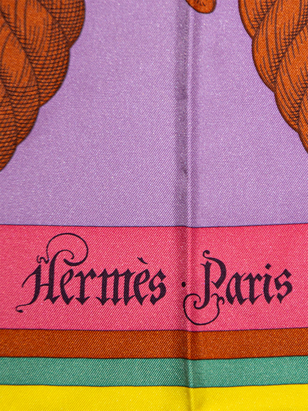 Hermès "Della Cavalleria” Scarf 90