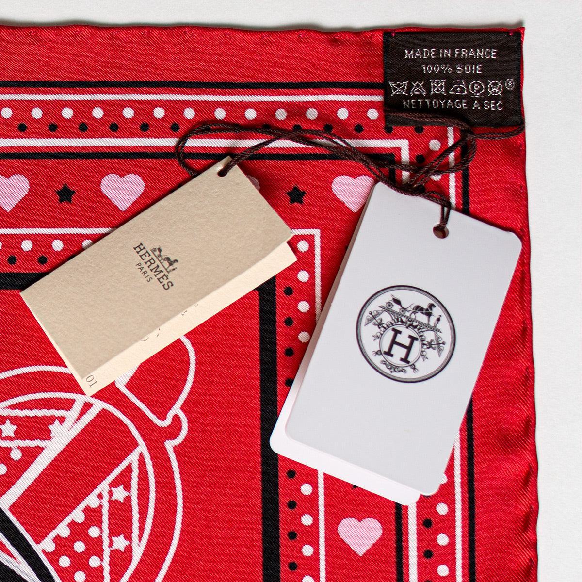 Hermès &quot;Grand Manege&quot; Scarf 70 with Heart Box