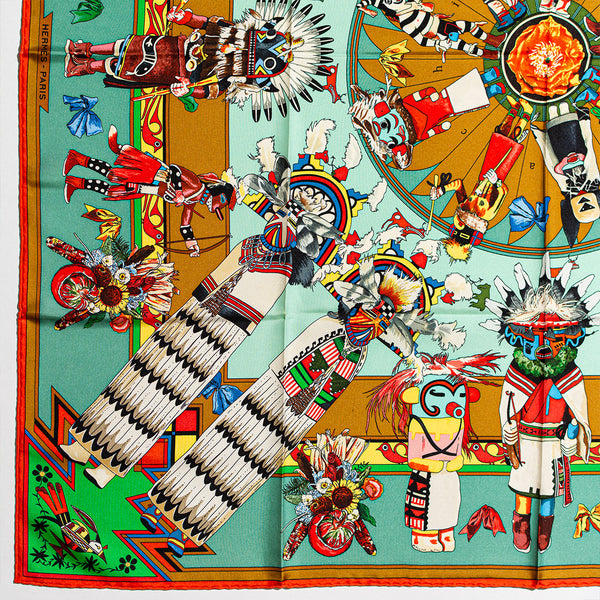 Hermès "Kachinas" Scarf 90