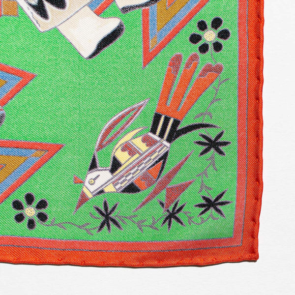 Hermès "Kachinas" Scarf 90