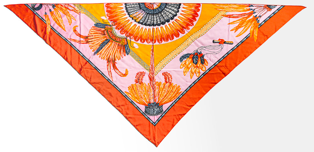 Hermès &quot;Brazil&quot; Giant Triangle Scarf