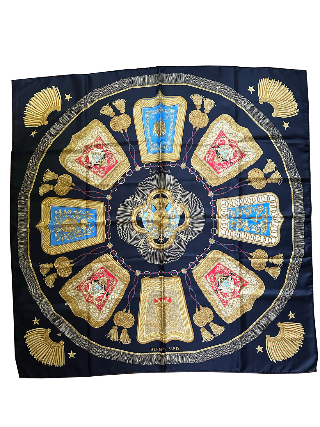 Hermes “Poste et Cavalerie” Scarf 90