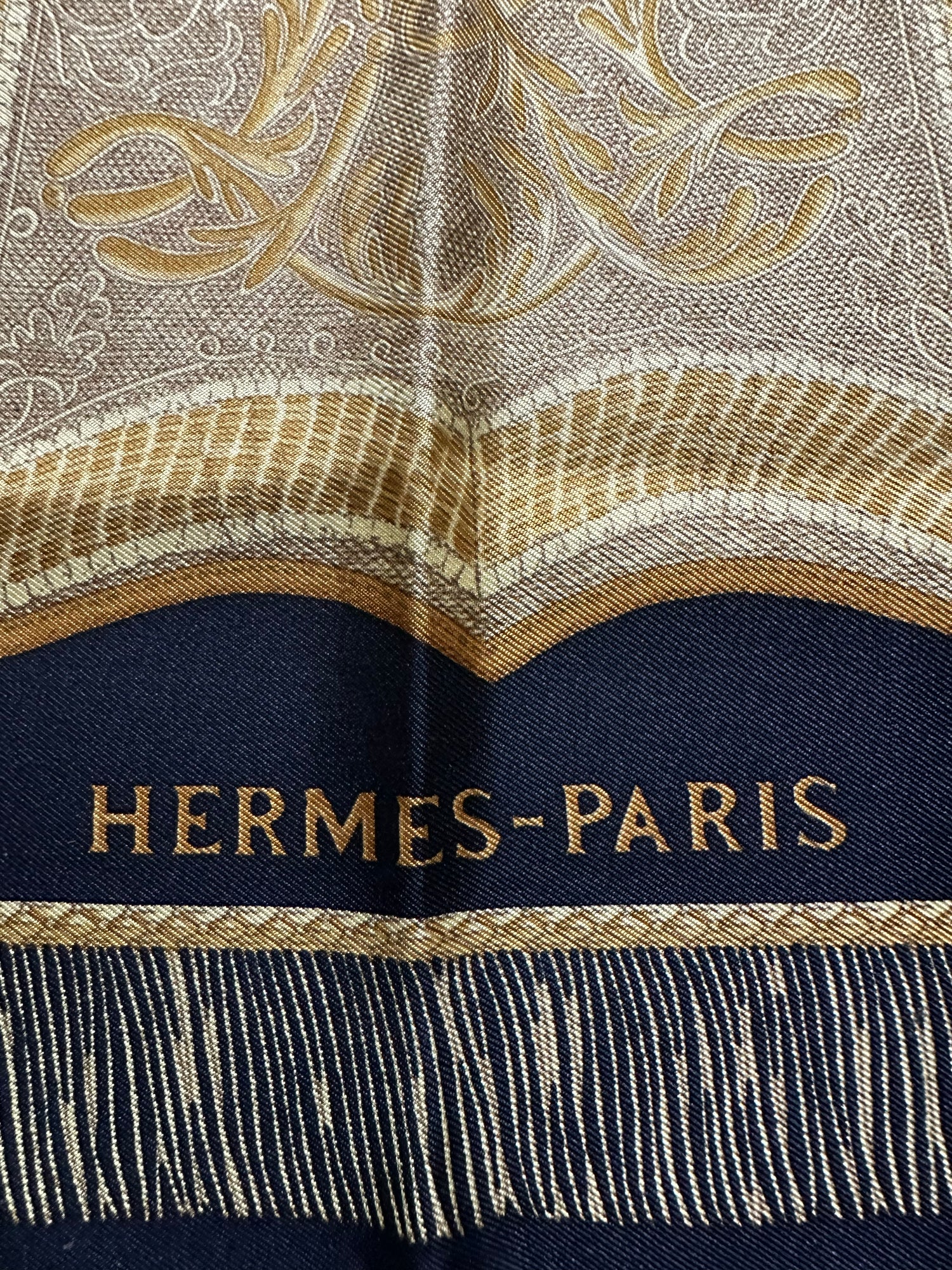 Hermes “Poste et Cavalerie” Scarf 90
