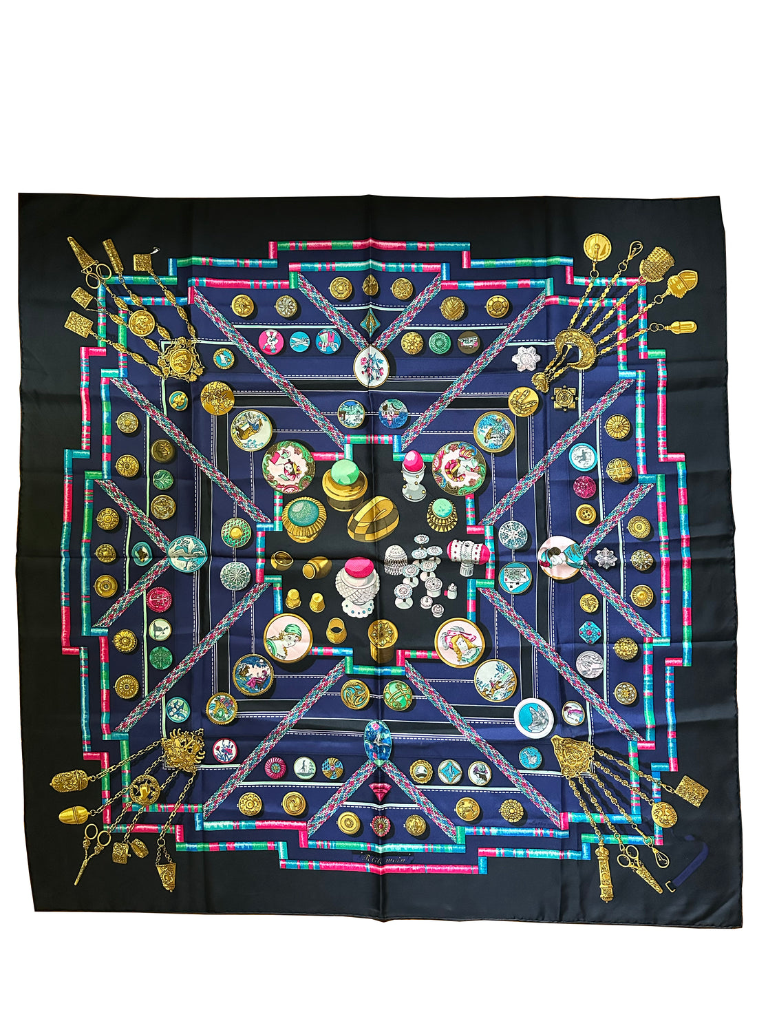 Hermes “Petit Main&quot; Scarf 90