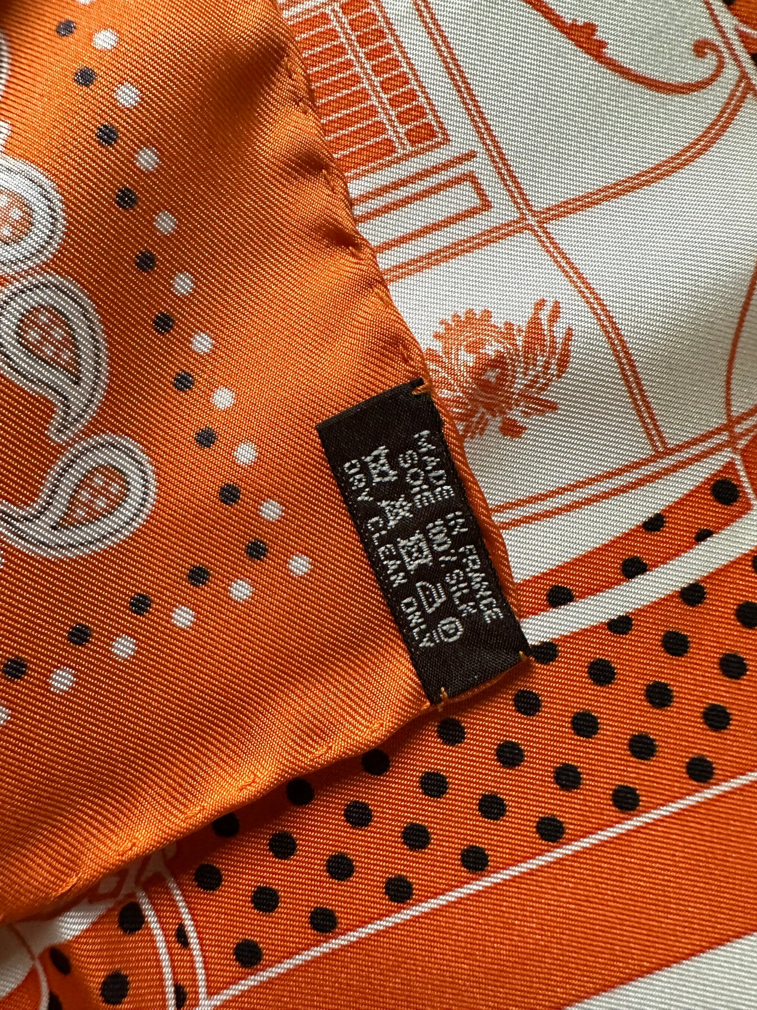 Hermes “Ex-Libris” Bandana Scarf 55