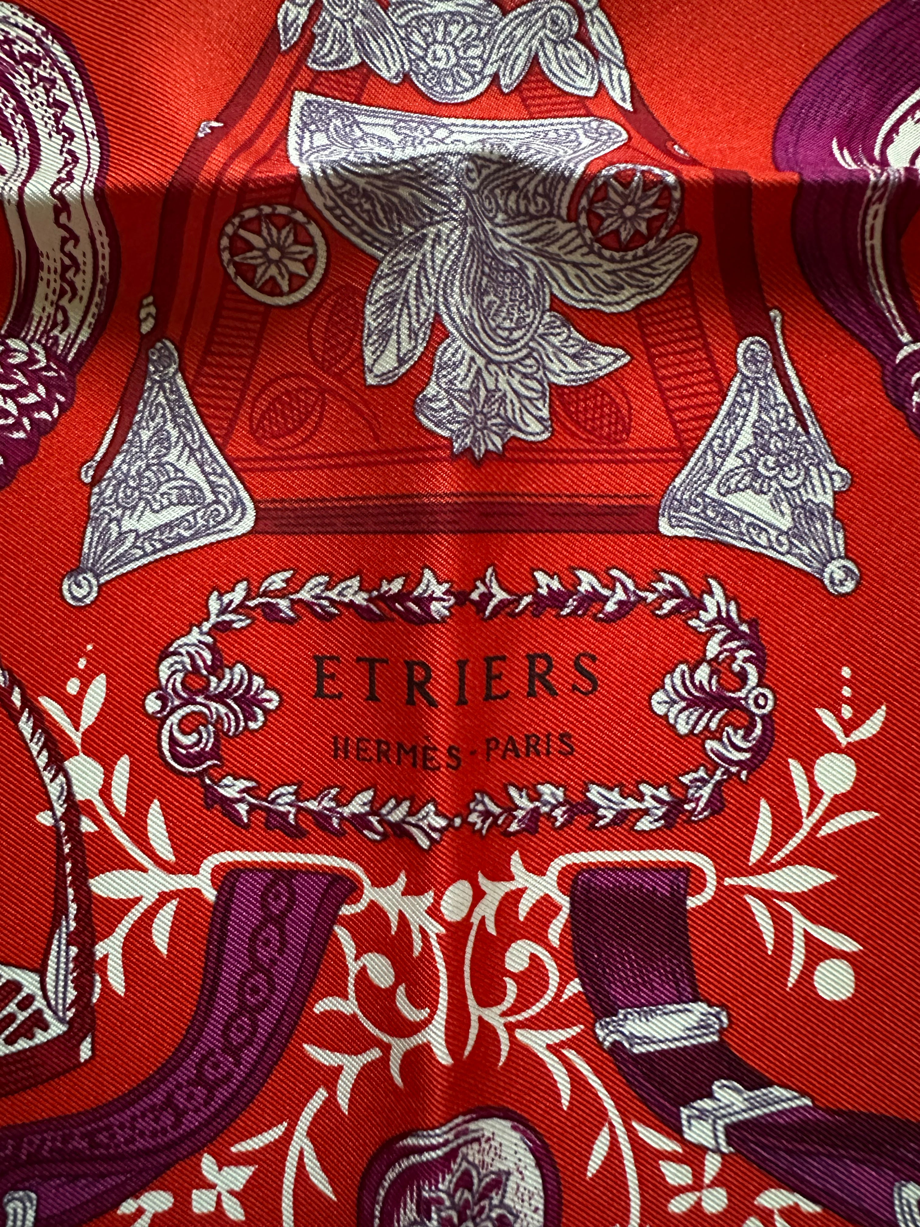 Hermès &quot;Etriers Remix&quot; Scarf 45