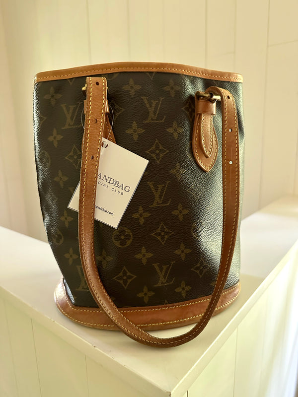 Louis Vuitton Monogram Petit Bucket PM