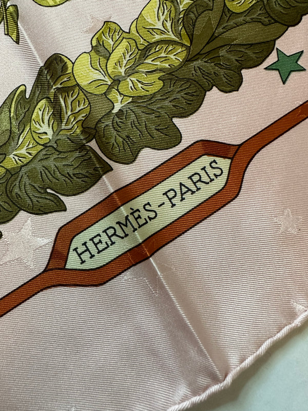 Hermès "Emblemes De Europe" Shiny Stars Scarf 90