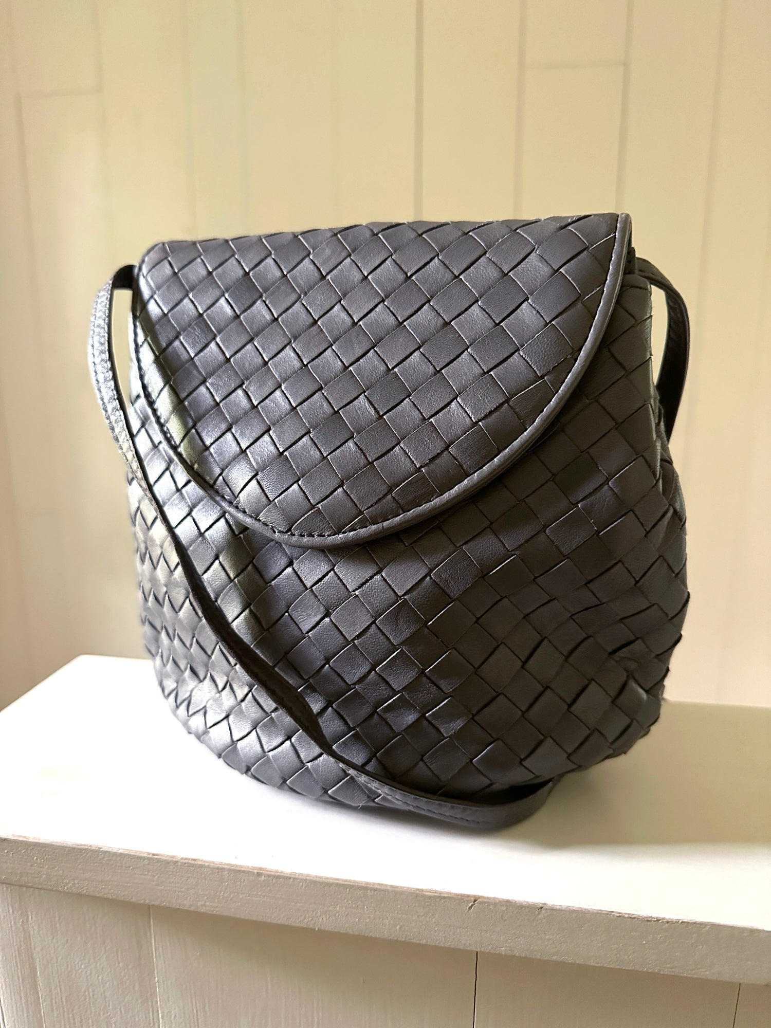 Bottega Veneta Intrecciato Small Crossbody Bag