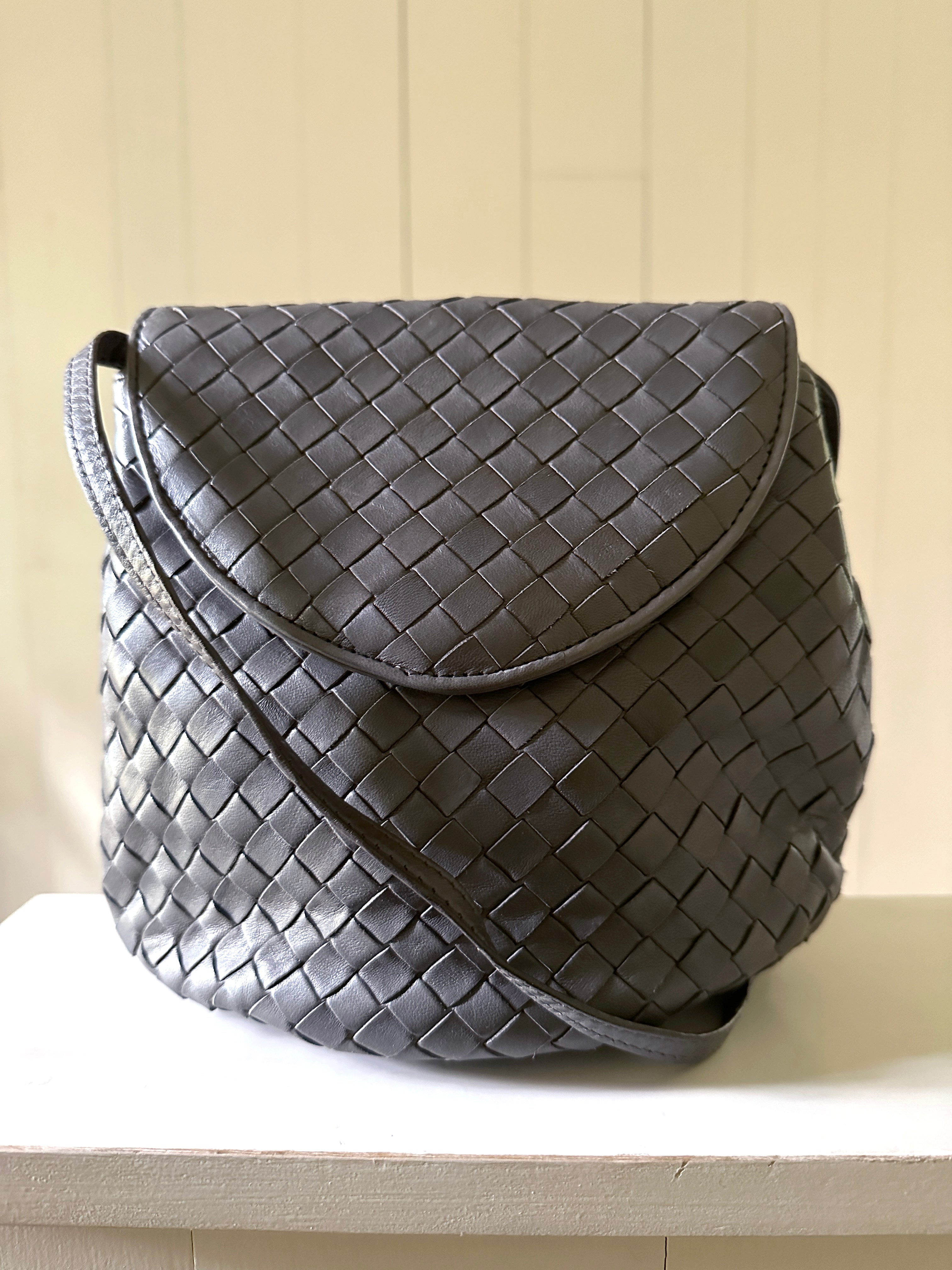 Bottega Veneta Intrecciato Small Crossbody Bag