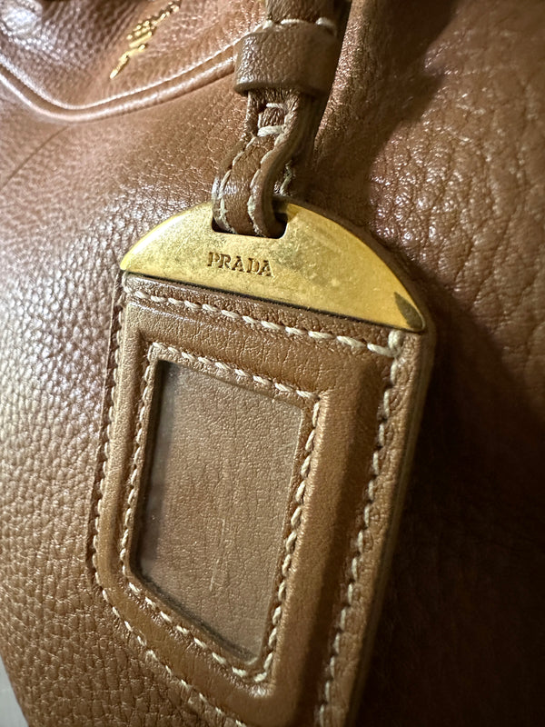 Prada Vitello Daino Handle Bag