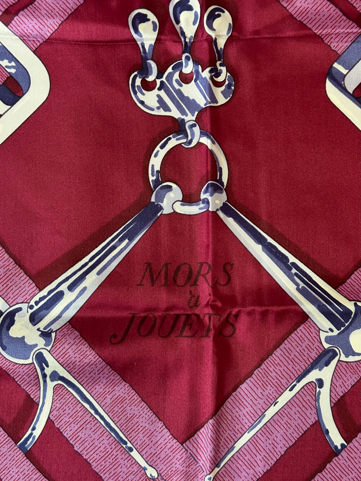 Hermès &quot;Mors a Jouet&quot; Scarf 140