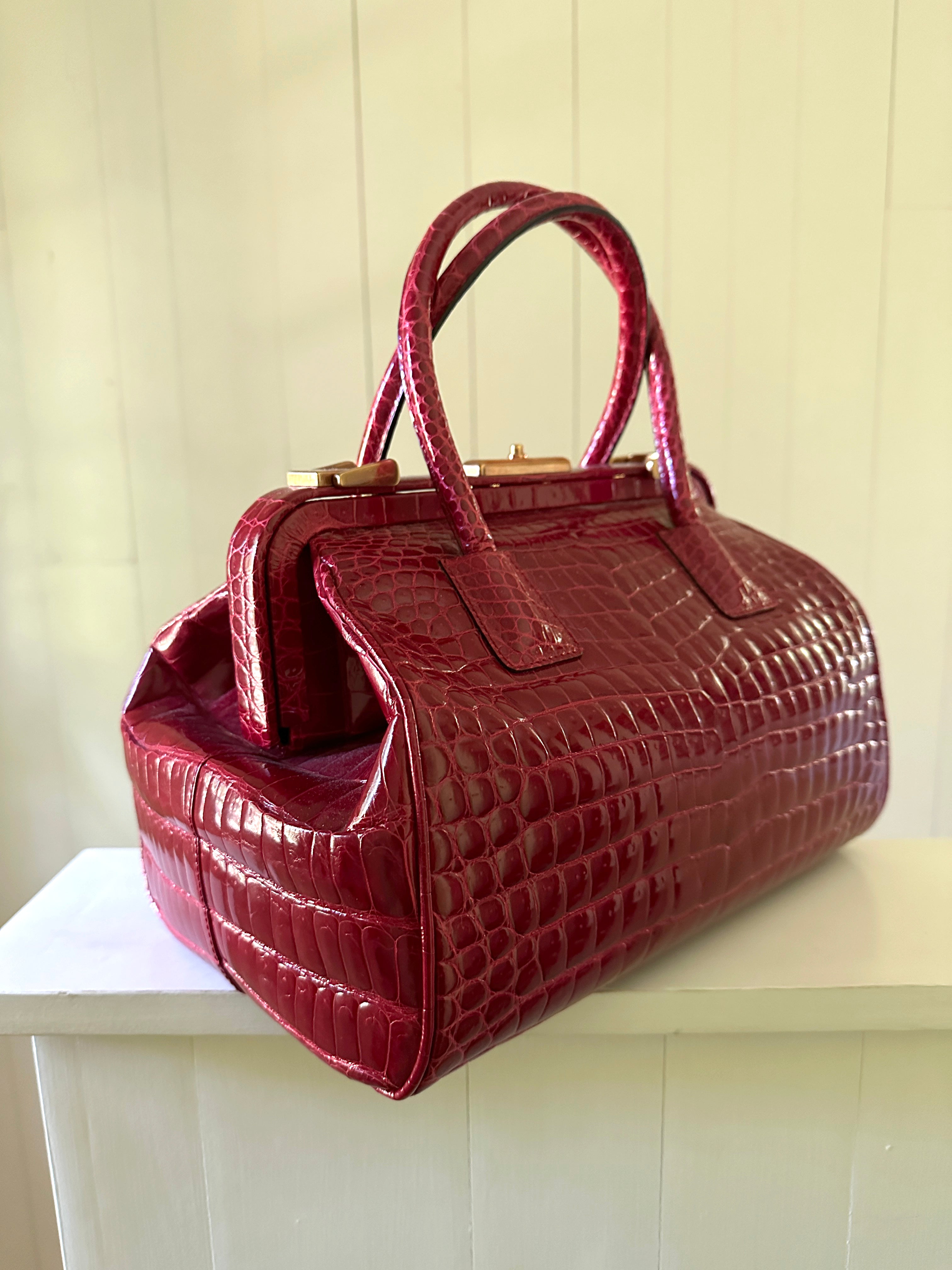 Prada Madras Cerniera Doctors Bag