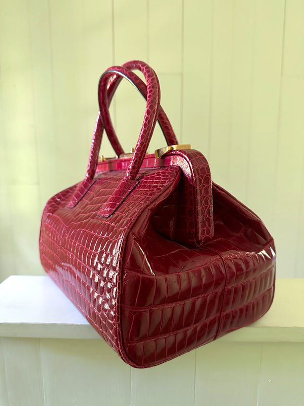 Prada Madras Cerniera Doctors Bag