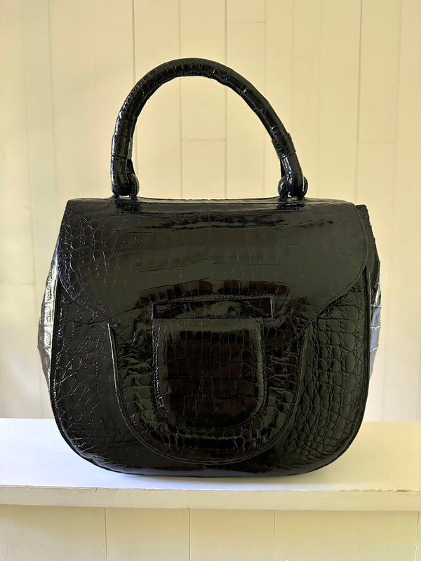 Nancy Gonzalez Large Top Handle Bag