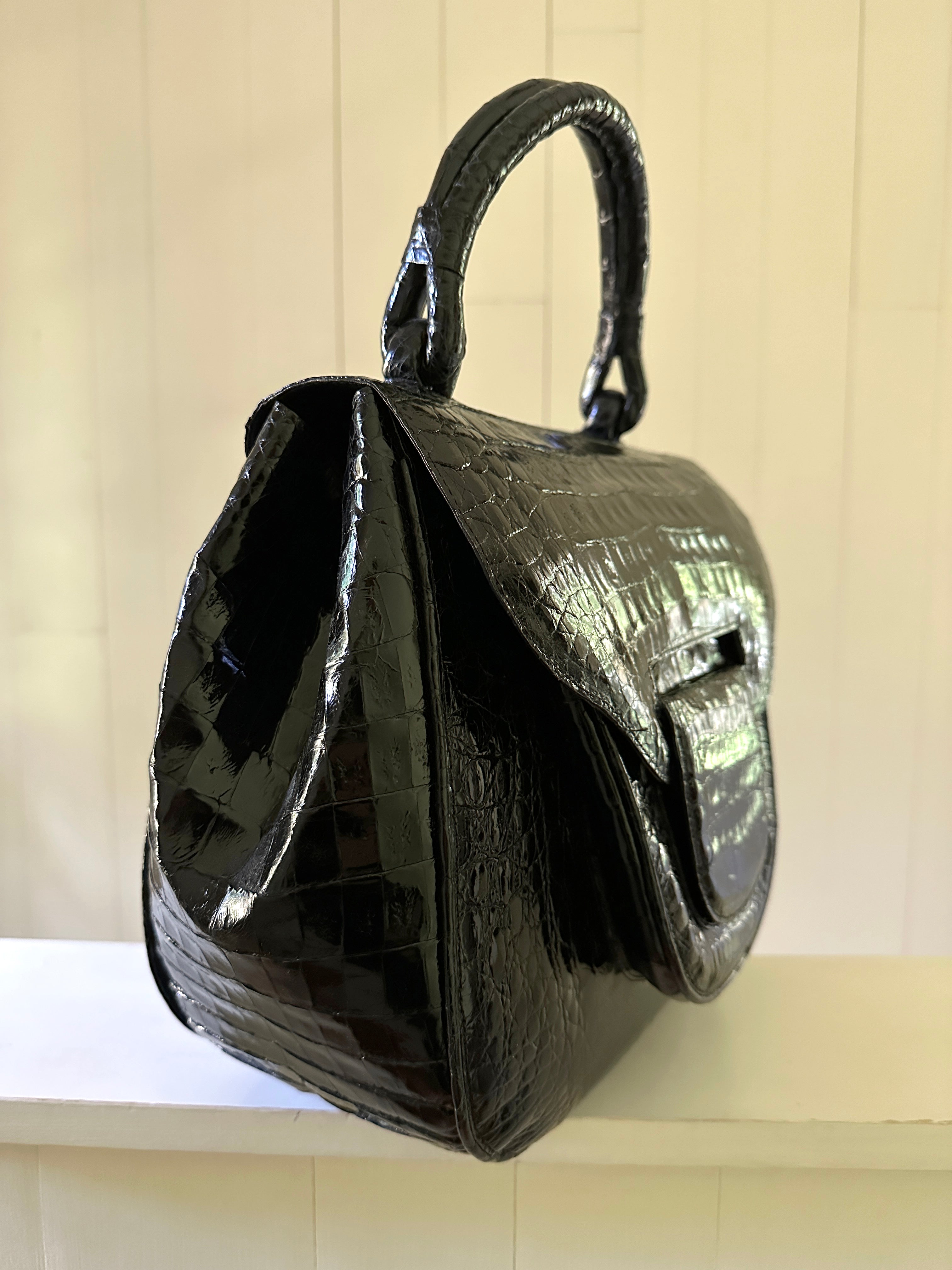 Nancy Gonzalez Large Top Handle Bag