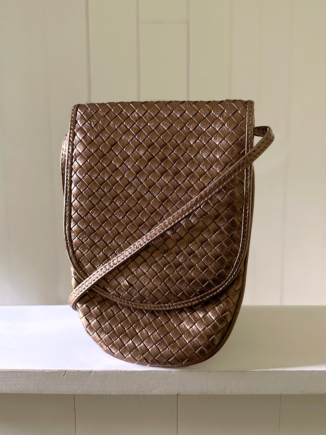 Bottega Veneta Intrecciato Mini Crossbody Bag