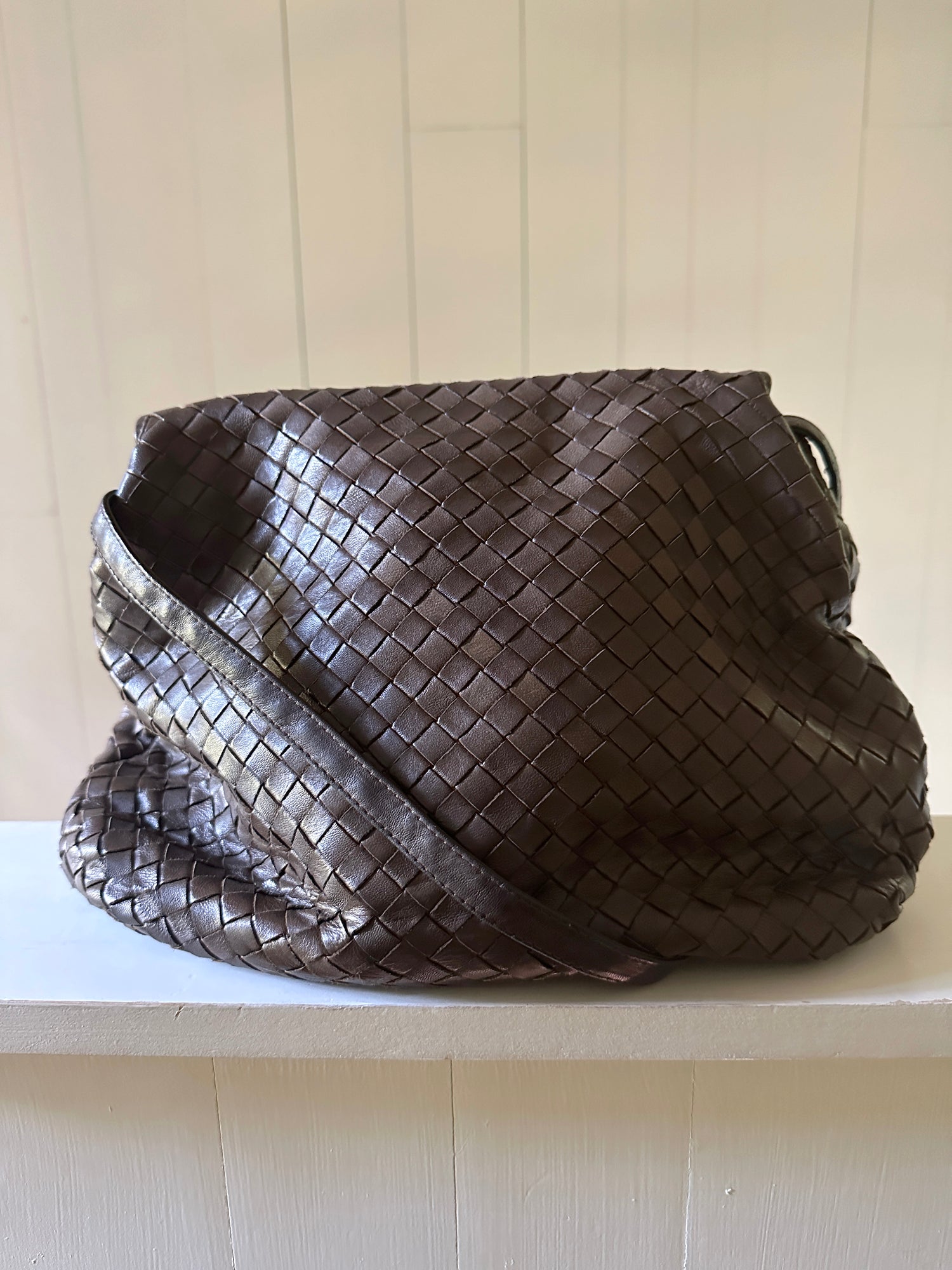 Bottega Veneta Intrecciato Large Shoulder Bag