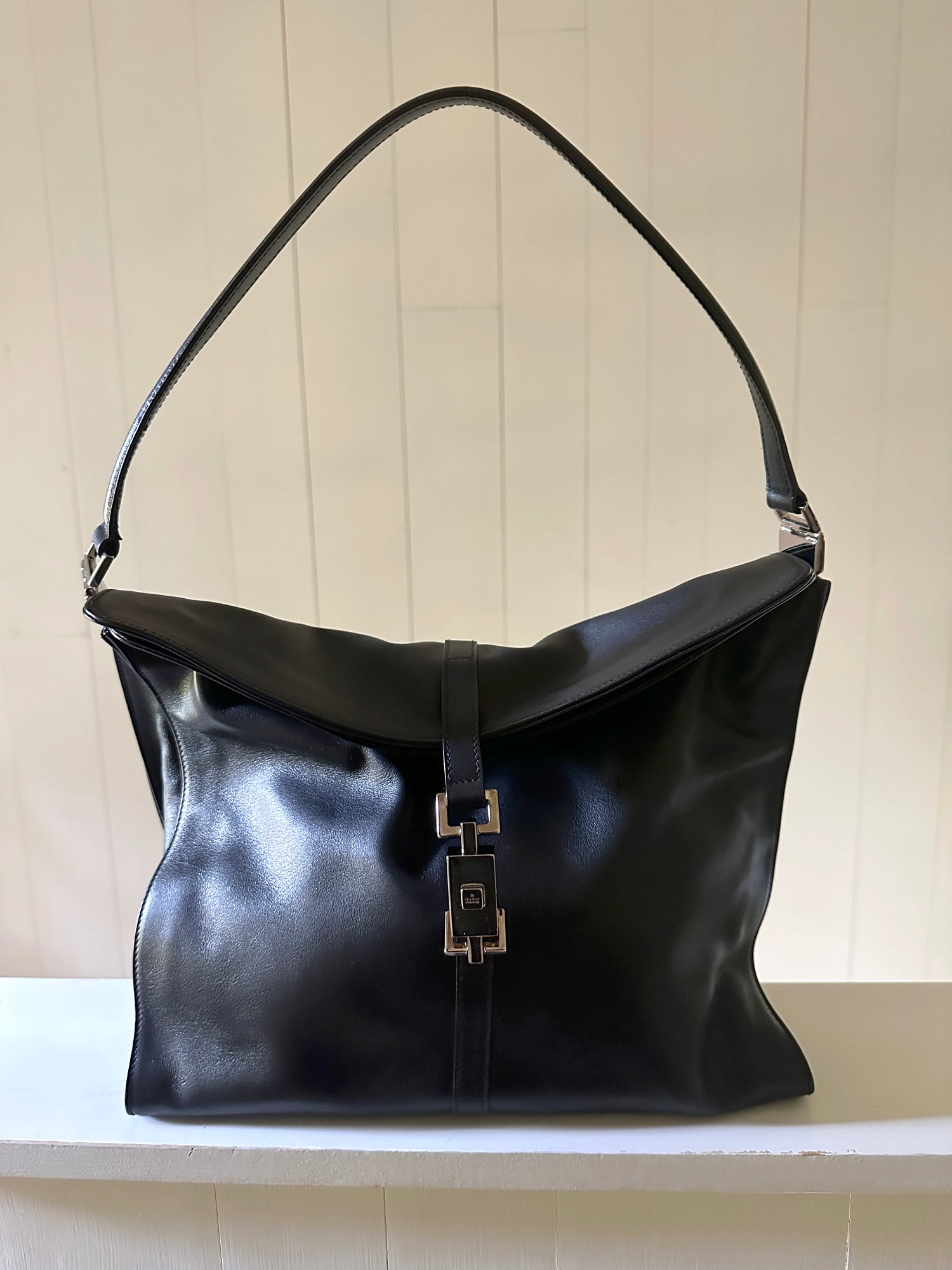 Gucci Jackie Foldover Hobo