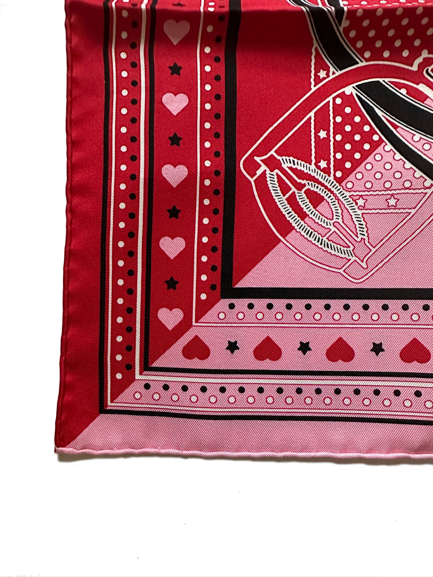 Hermes &quot;Grand Manege&quot; Scarf 70 with Heart Box