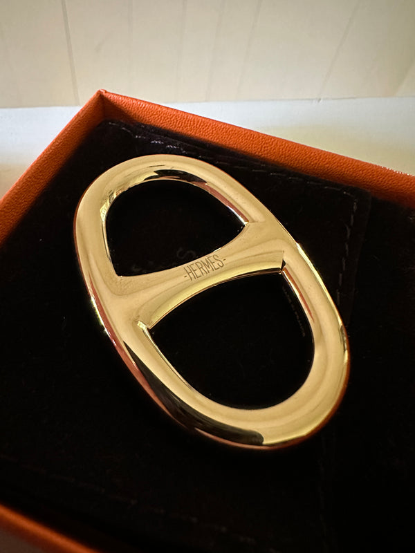 Hermès "Chaine D'Ancre" Scarf Ring