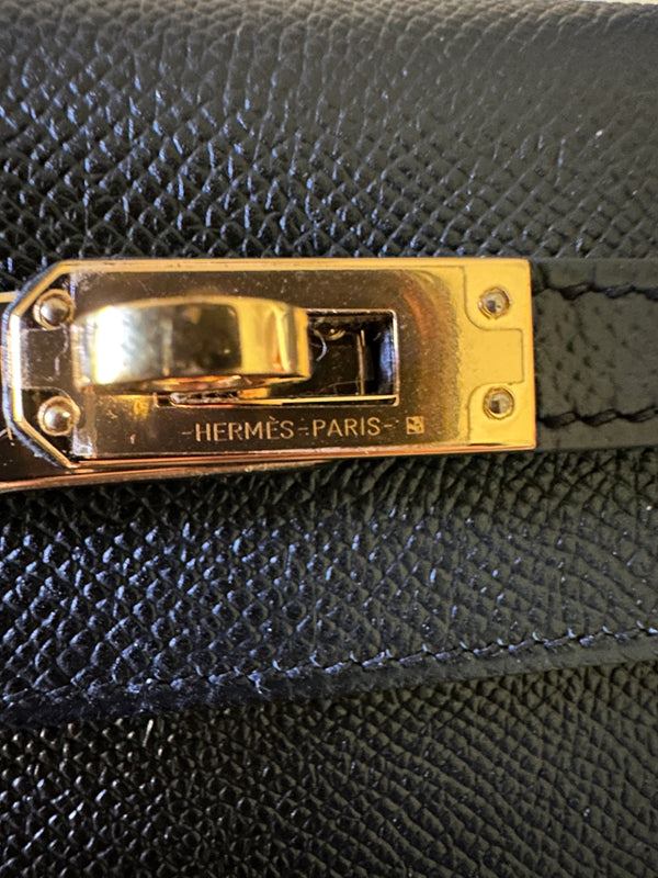 Hermes Epsom Kelly II Sellier 25